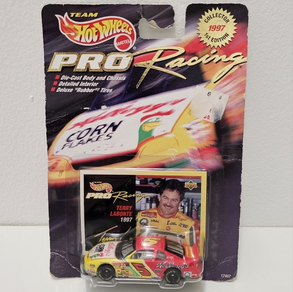 HOT WHEELS Pro-Racing Terry Labonte Collector 1997 1st Edition Car Model - Picture 14 of 16